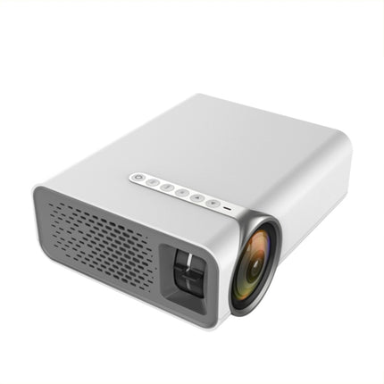 YG520 800x480 1800LM Mini LED Projector Home Theater, Support HDMI & AV & SD & USB & VGA, Mobile Phone Version (White)-garmade.com