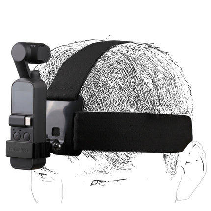 Sunnylife OP-Q9200 Metal Adapter + Headband for DJI OSMO Pocket-garmade.com