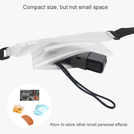 STARTRC Portable Frosted Transparent Waterproof Waist Pack Storage Bag for DJI Osmo Pocket / Action-garmade.com