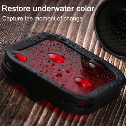 For DJI Osmo Action Underwater Waterproof Housing Diving Case Kits with Pink / Red / Purple Lens Filter-garmade.com