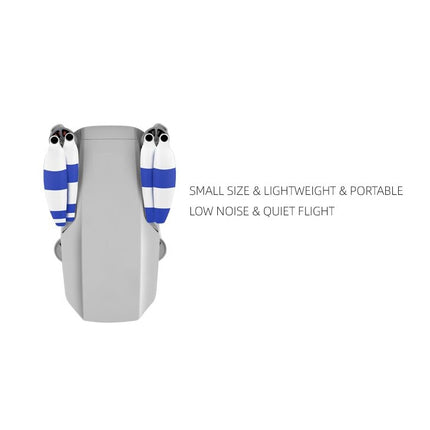8PCS/Set Sunnylife 4726F-CS Low Noise Quick-release Wing Propellers Drone Accessories for DJI Mavic Mini(Blue)-garmade.com