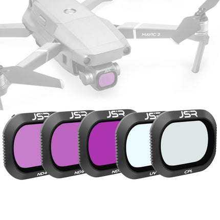 JSR Drone 5 in 1 UV+CPL+ND4+ND8+ND16 Lens Filter for DJI MAVIC 2 Pro-garmade.com