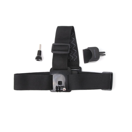 Sunnylife Elastic Adjustable Head Strap Mount Belt with Adapter for DJI OSMO Pocket 2(Black)-garmade.com