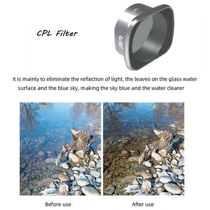 JSR CPL Lens Filter for DJI FPV, Aluminum Alloy Frame-garmade.com