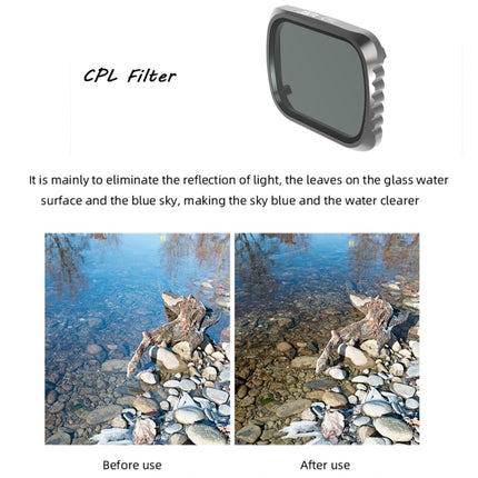 JSR KS CPL Lens Filter for DJI Air 2S, Aluminum Frame-garmade.com