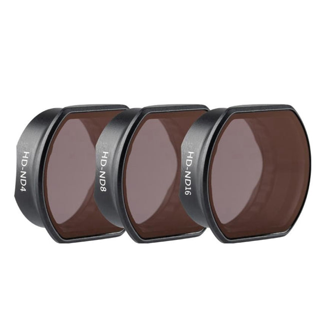 PGYTECH 3 PCS ND4+ND8+ND16 Drone Lens Filter for DJI FPV-garmade.com