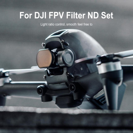 PGYTECH 3 PCS ND4+ND8+ND16 Drone Lens Filter for DJI FPV-garmade.com