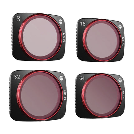 PGYTECH P-16B-063 4 in 1 NDPL8+NDPL16+NDPL32+NDPL64 Lens Filter Kits for DJI Air 2S-garmade.com