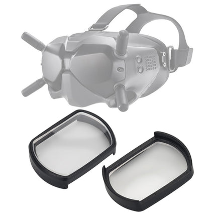 RCSTQ 2 PCS 200 Degree Myopia Glasses Lens Vision Correction Aspherical Lens for DJI FPV Goggles V2-garmade.com