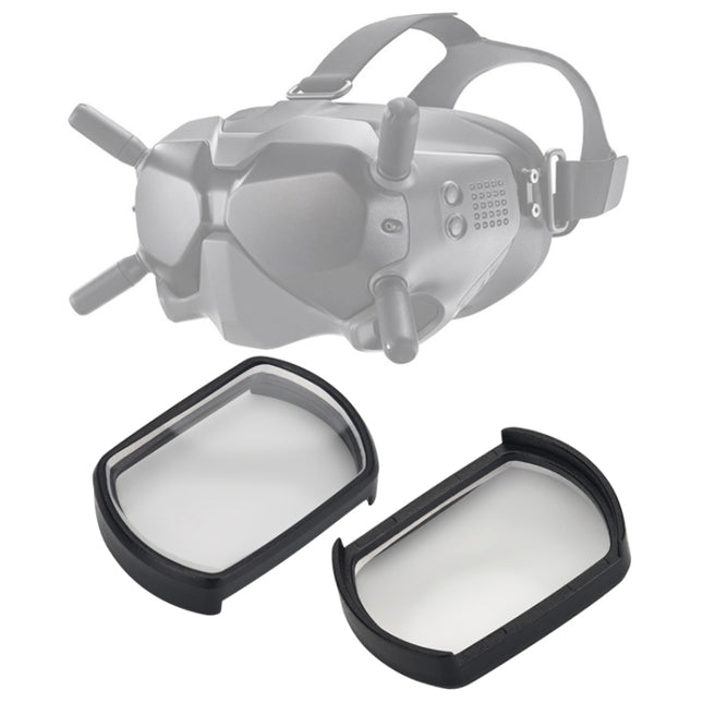 RCSTQ 2 PCS 550 Degree Myopia Glasses Lens Vision Correction Aspherical Lens for DJI FPV Goggles V2-garmade.com
