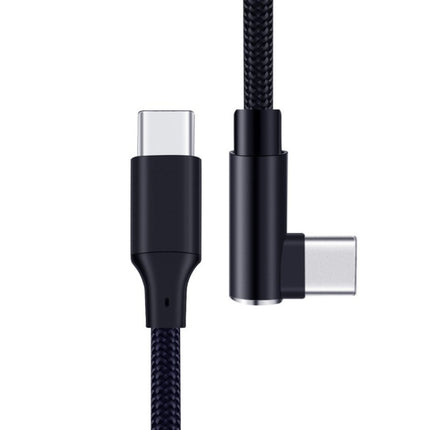 RCSTQ For DJI FPV Goggles V2 Type-C / USB-C to Type-C / USB-C Elbow Transmission Data Cable, Length: 1m-garmade.com