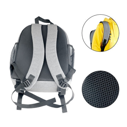 RCSTQ Backpack Shoulders Bag Storage Outdoor Travel Bag for DJI FPV Combo(Black)-garmade.com
