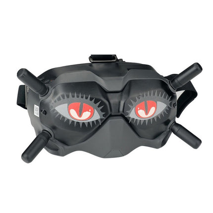 RCSTQ 4 in 1 Patterns Eye Sticker Easy Paste Facial Expression Personalized Sticker for DJI FPV Goggles V2-garmade.com