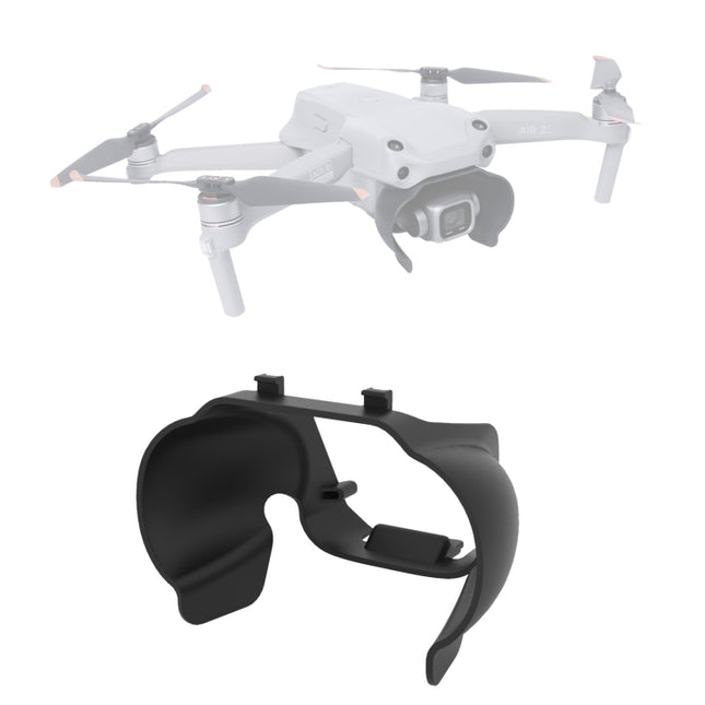 Sunnylife A2S-Q9350 Camera Lens Sunshade Anti-glare Hood for DJI Air 2S / Mavic Air 2 (Black)-garmade.com