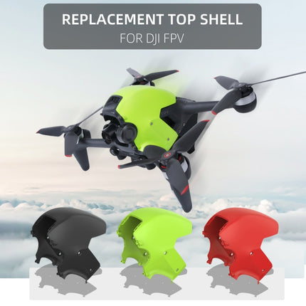 Sunnylife FV-Q9333 Drone Body Top Protective Cover for DJI FPV (Red)-garmade.com