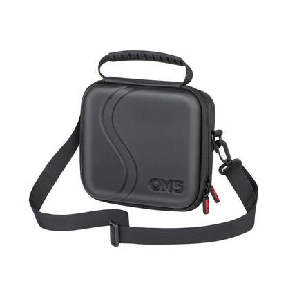 STARTRC Portable PU Leather Storage Bag Carrying Case for DJI OM 5, Size: 20cm x 18cm x 6.5cm(Black)-garmade.com