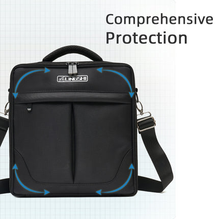 For DJI Avata Portable Carry Box Single Shoulder Storage Bag(Black)-garmade.com