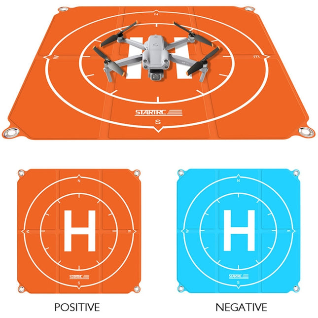 STARTRC 65cm Portable Foldable Square Parking Apron Landing Pad for DJI FPV / mini 2 / Mavic Air 2 / Air 2S-garmade.com