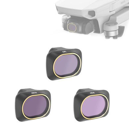 JSR Drone 3 in 1 CPL+ND8+ND16 Lens Filter for DJI MAVIC mini-garmade.com
