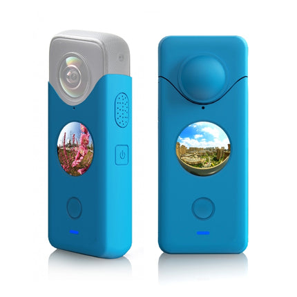 STARTRC Full Body Dust-proof Silicone Protective Case for Insta360 ONE X2(Blue)-garmade.com