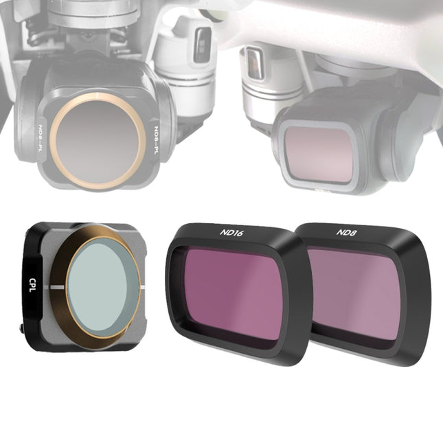 JSR Drone 3 in 1 CPL+ND8+ND16 Lens Filter for DJI MAVIC Air 2-garmade.com