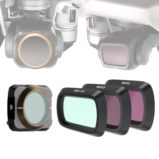 JSR Drone 4 in 1 UV+CPL+ND16+ND32 Lens Filter for DJI MAVIC Air 2-garmade.com