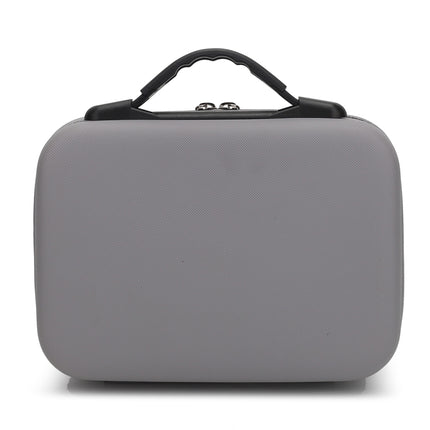 Diamond Texture Shockproof PU Portable Safety Protective Box Storage Bag for DJI Osmo Mobile 4(Grey)-garmade.com