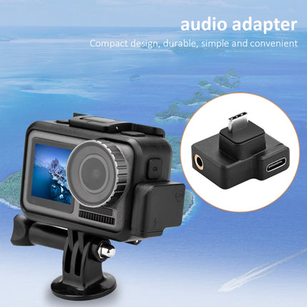 CYNOVA C-AC-003 Charging Audio Adapter for DJI Osmo Action-garmade.com