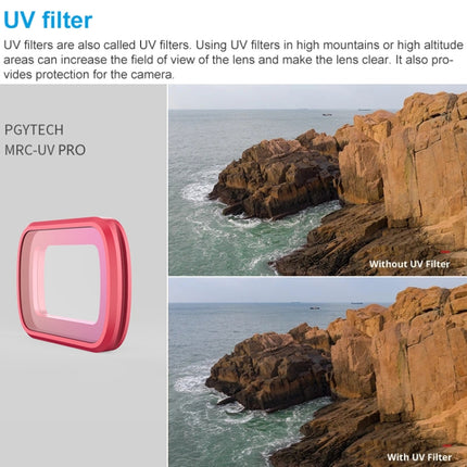 PGYTECH P-18C-010 MRC-UV Profession Diving Color Lens Filter for DJI Osmo Pocket-garmade.com