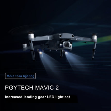PGYTECH P-HA-030 LED Night Flight Light Shock Absorption Landing High Stand for DJI Mavic 2-garmade.com