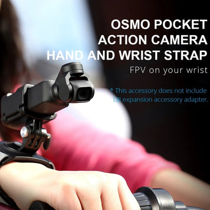 PGYTECH P-18C-024 Action Camera Wrist Strap for DJI OSMO Pocket / Action / GoPro-garmade.com
