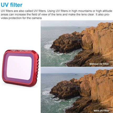 PGYTECH P-16A-032 UV Lens Filter for DJI Mavic Air 2 Drone Accessories-garmade.com