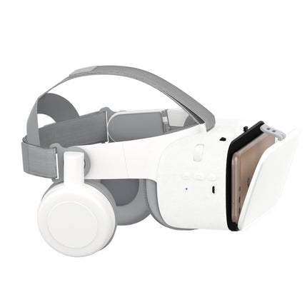 BOBOVR Z6 Virtual Reality 3D Video Glasses Suitable for 4.7-6.3 inch Smartphone with Bluetooth Headset (White)-garmade.com