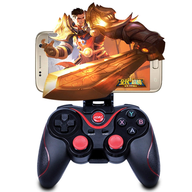 C8 Bluetooth Gaming Controller Grip Game Pad, For Android / iOS / PC / PS3-garmade.com