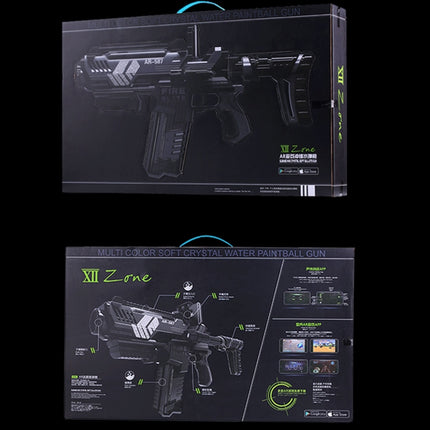 XiiZone AR-587 Multi Color Soft Crystal Water Paintball Gun Bluetooth AR Shooting Game Gun-garmade.com