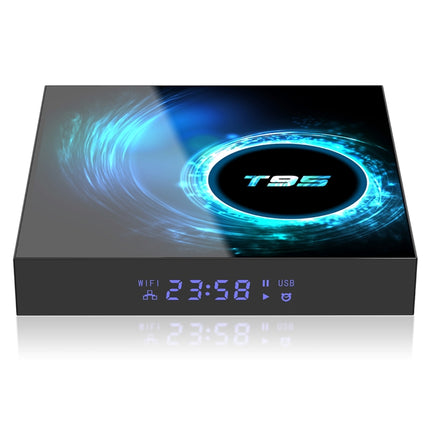 T95 6K UHD Smart TV Box with Remote Controller, Android 10.0, H616 Quad-Core Cortex-A53, 4GB + 64GB, Support WiFi / AV / HDMI / RJ45 / USB / TF Card-garmade.com