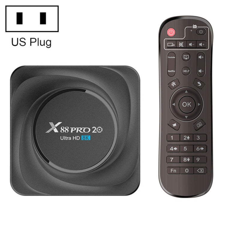 Remote X88 Pro Netflix X88 PRO 20 Android TV Box With Android 4K