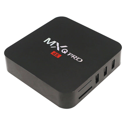 MXQ PROi 1080P 4K HD Smart TV BOX with Remote Controller, Android 7.1 S905W Quad Core Cortex-A53 Up to 2GHz, RAM: 2GB, ROM: 16GB, Support WiFi-garmade.com