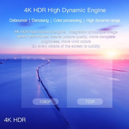 H40 4K Ultra HD Smart TV BOX Android 10.0 Media Player wtih Remote Control, Quad-core, RAM: 4GB, ROM: 32GB (AU Plug)-garmade.com