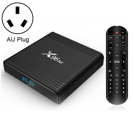 X96 Air 4K Smart TV BOX Android 9.0 Media Player wtih Remote Control, Quad-core Amlogic S905X3, RAM: 2GB, ROM: 16GB, Dual Band WiFi, AU Plug-garmade.com