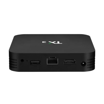 TANIX TX3 4K Smart TV BOX Android 9.0 Media Player wtih Remote Control, Quad Core Amlogic S905X3, RAM: 2GB, ROM: 16GB, 2.4GHz WiFi, Bluetooth, EU Plug-garmade.com