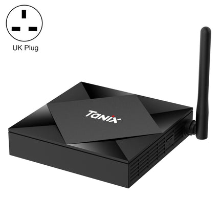 TANIX TX6s 4K Smart TV BOX Android 10 Media Player wtih Remote Control, Quad Core Allwinner H616, RAM: 4GB, ROM: 64GB, 2.4GHz/5GHz WiFi, Bluetooth, UK Plug-garmade.com