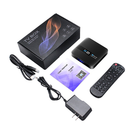 H20 4K Smart TV BOX Android 10.0 Media Player wtih Remote Control, Quad Core RK3228A, RAM: 1GB, ROM: 8GB, 2.4GHz WiFi, UK Plug-garmade.com