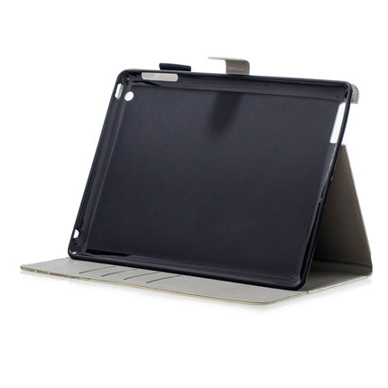 3D Horizontal Flip Leather Case with Holder & Card Slots For New iPad (iPad 3)(Flower Butterfly)-garmade.com