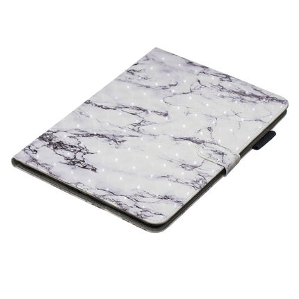 3D Horizontal Flip Leather Case with Holder & Card Slots For iPad Air / Air 2 / iPad Pro 9.7 2016 / iPad 9.7 2017 / iPad 9.7 2018(White Marble)-garmade.com