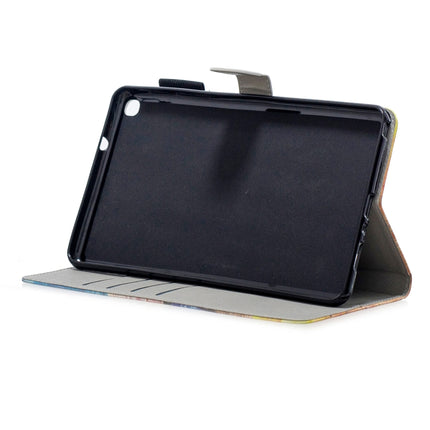 3D Horizontal Flip Leather Case with Holder & Card Slots For Galaxy Tab A 8 (2019)(Undersea Cat)-garmade.com
