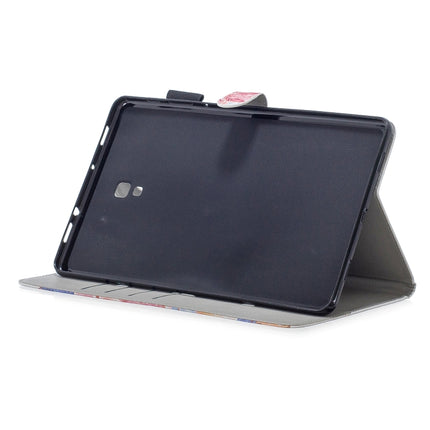 3D Horizontal Flip Leather Case with Holder & Card Slots For Galaxy Tab A 10.5(Sun Flower)-garmade.com
