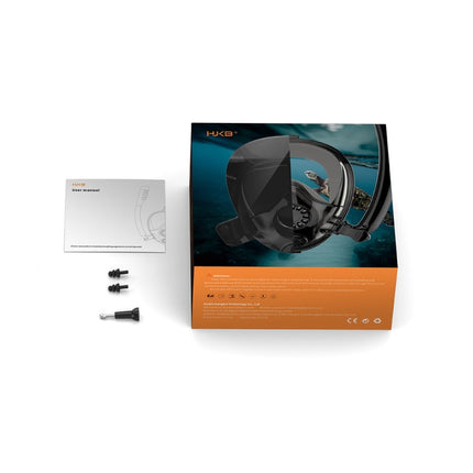 Water Sports Diving Equipment Full Dry Silicone Diving Mask Swimming Glasses for GoPro HERO10 Black / HERO9 Black / HERO8 Black / HERO7 /6 /5 /5 Session /4 Session /4 /3+ /3 /2 /1, Insta360 ONE R, DJI Osmo Action and Other Action Cameras, Size:L/XL(Black-garmade.com