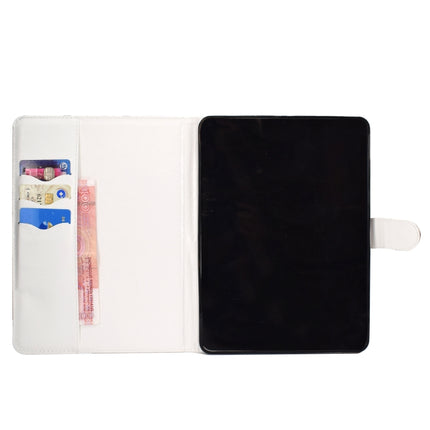 Colored Pattern Drawing Horizontal Flip PU Leather Case with Three-folding Holder & Sleep / Wake-up Function for iPad Pro 11(Elephant flower)-garmade.com
