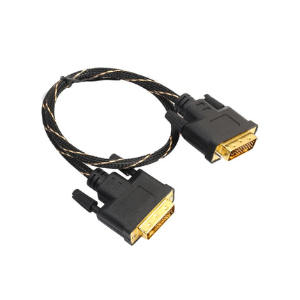 DVI 24 + 1 Pin Male to DVI 24 + 1 Pin Male Grid Adapter Cable(0.5m)-garmade.com